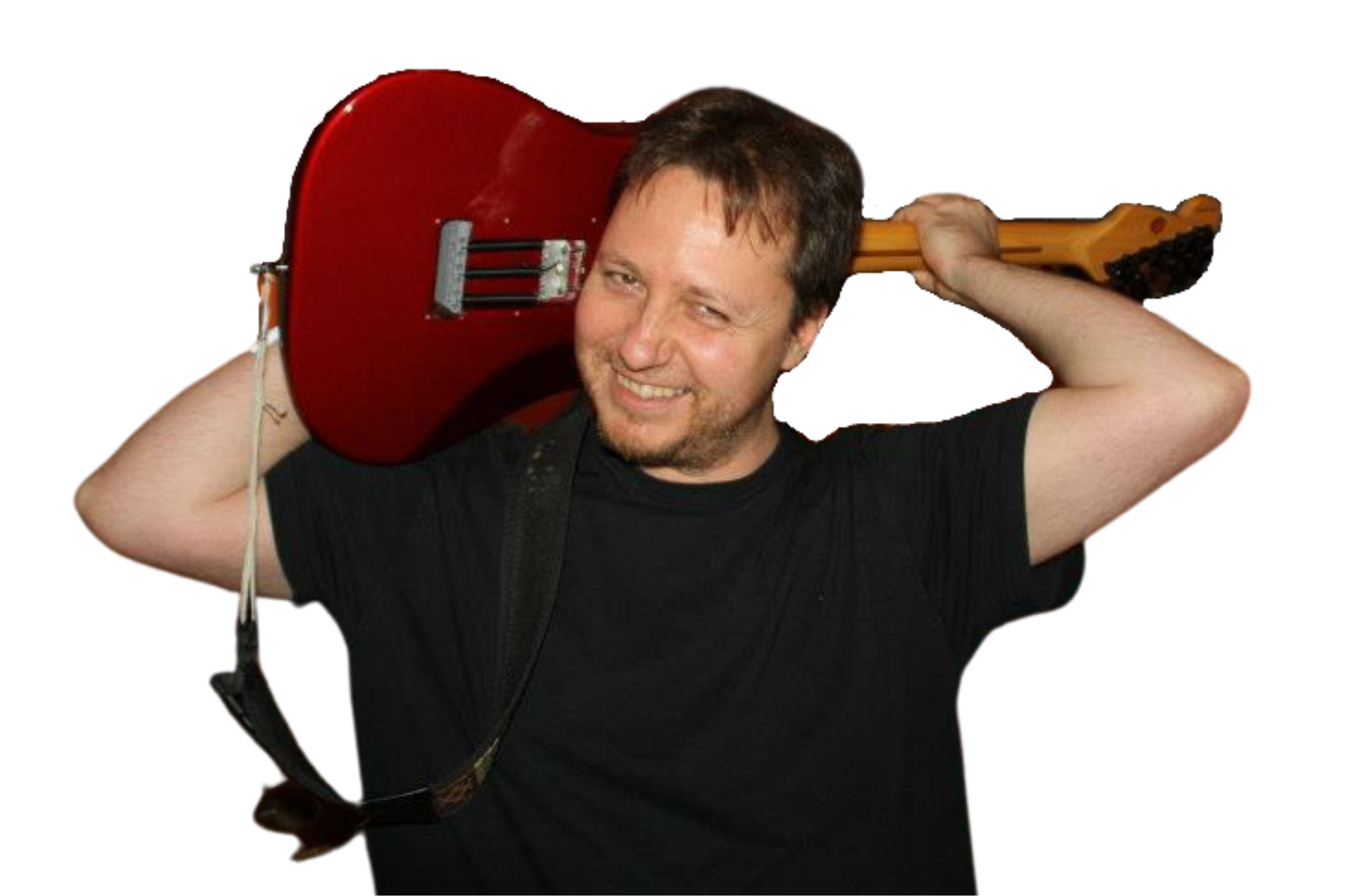 Rob Gutmann with Guitar (Cutout)